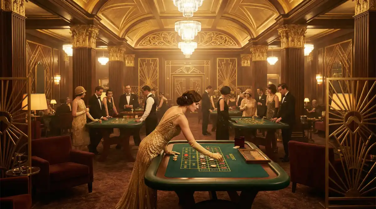 黄金时代赌场大厅全景